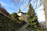 Nel Parco dei Colli anello dal Santuario di Sombreno alla Madonna della Castagna per Colle Roccolone e dei Roccoli il 30 dic. 2017 - FOTOGALLERY